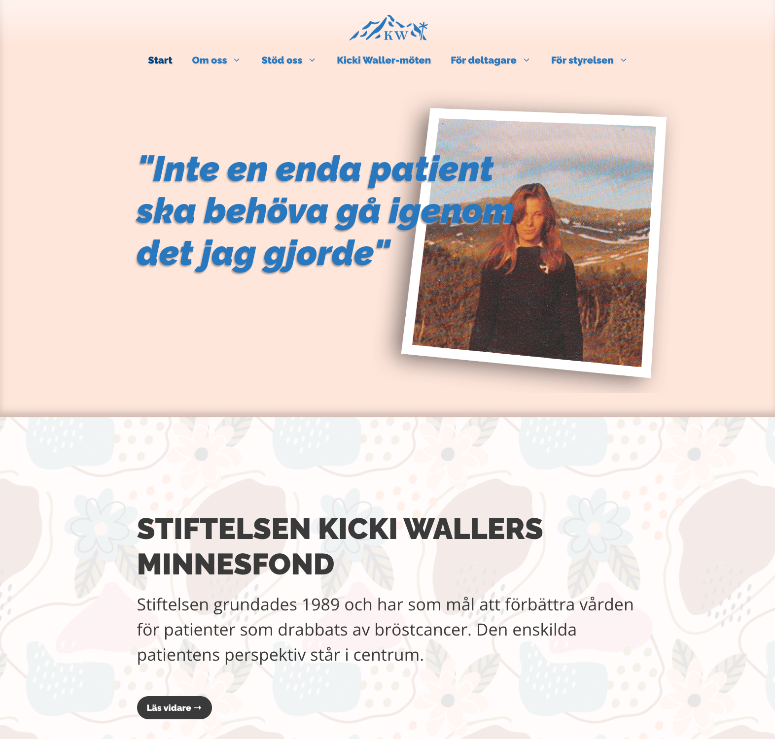 Kicki Wallers Minnesfond